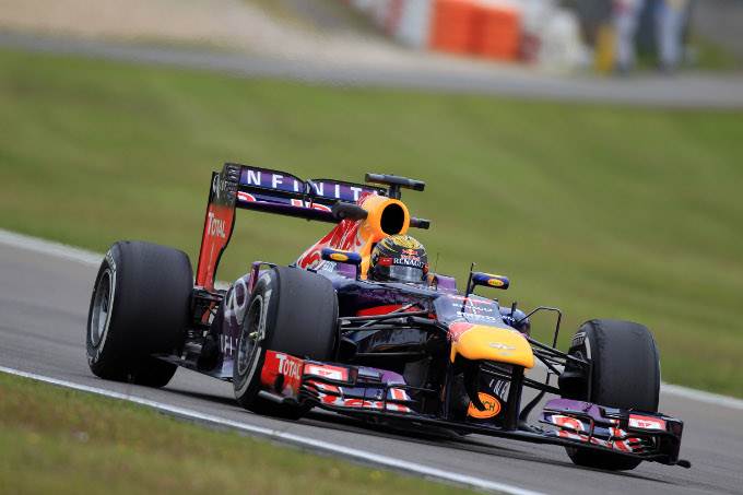 vettel al nurburing 2013