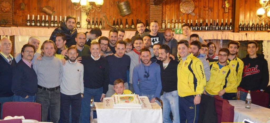 cena di natale prima squadra